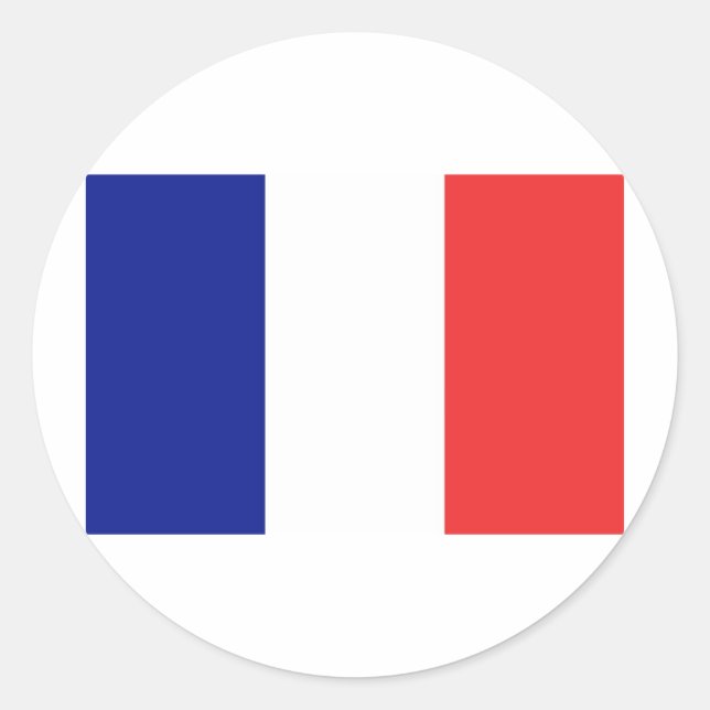 Adesivo Bandeira França (Frente)