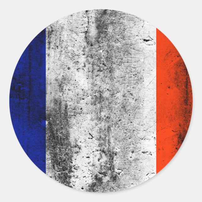 Adesivo bandeira frança (Frente)