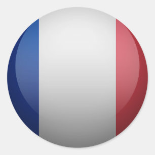 Adesivo bandeira francesa