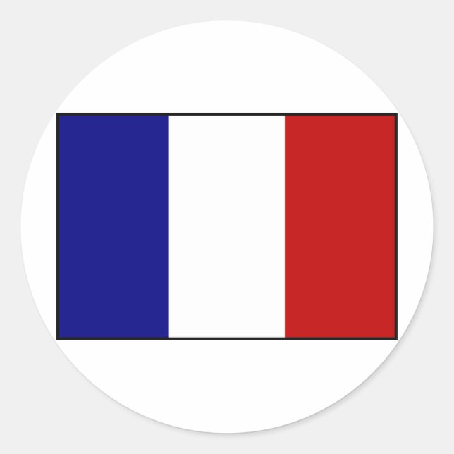 Adesivo Bandeira francesa (Frente)