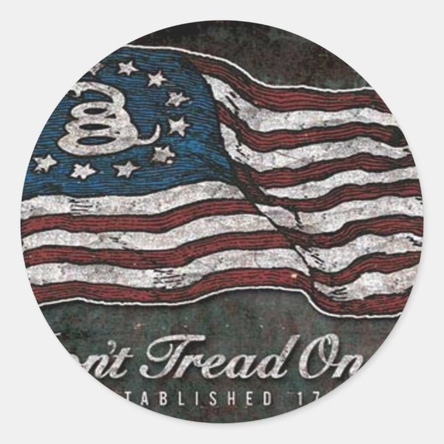 Adesivo Bandeira Gadsden - Liberdade Ou Morte (Frente)