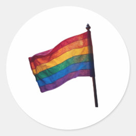 Adesivo bandeira gay lgbtq arco-íris
