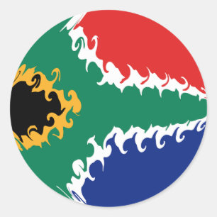 Adesivo Bandeira Gnarly de África do Sul