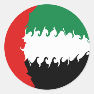 Adesivo Bandeira Gnarly de United Arab Emirates