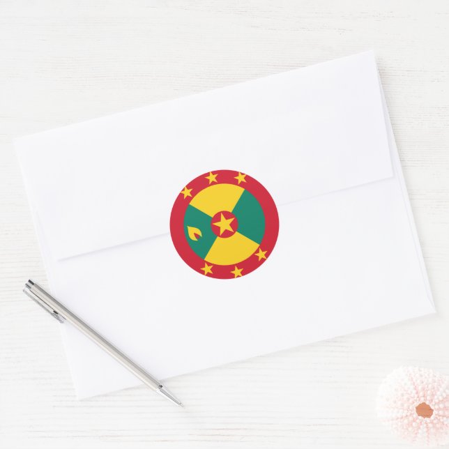 Adesivo Bandeira Granada (Envelope)