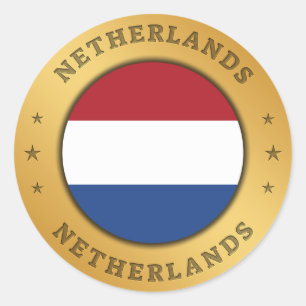 Adesivo Bandeira Holandesa
