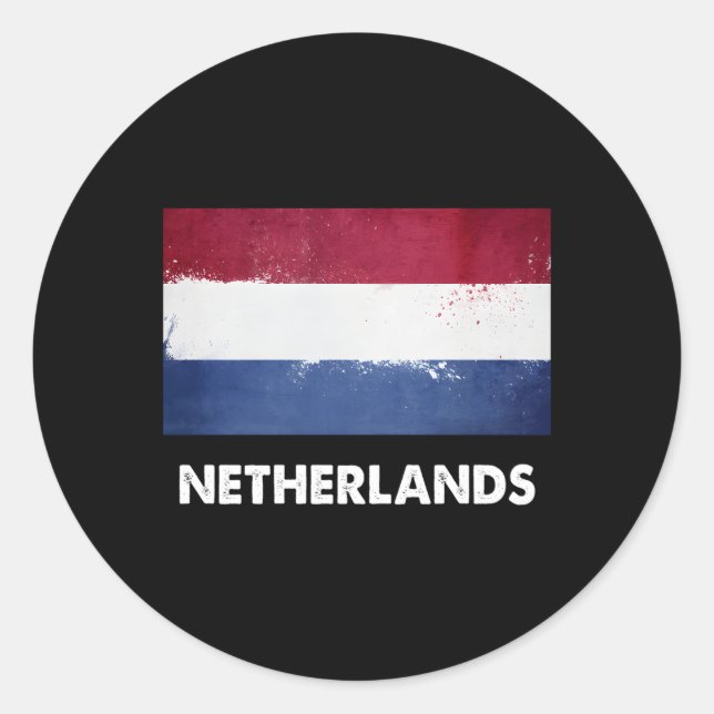 Adesivo Bandeira Holandesa (Frente)