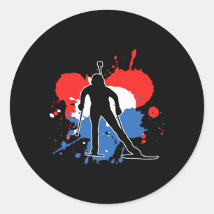 Adesivo Bandeira Holandesa Biathlonist - Holandês Biathlon