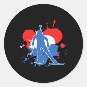 Adesivo Bandeira Holandesa Biathlonist - Holandês Biathlon