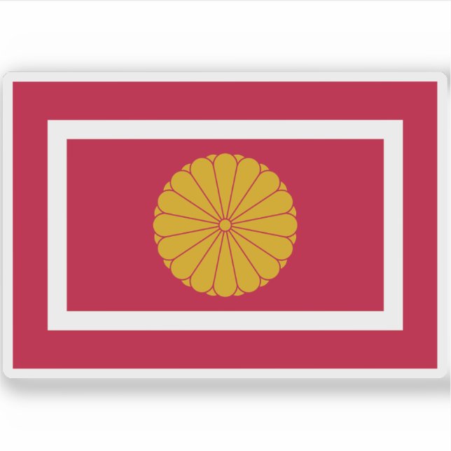 Adesivo Bandeira imperial do Japão (1926-presente) (Frente)
