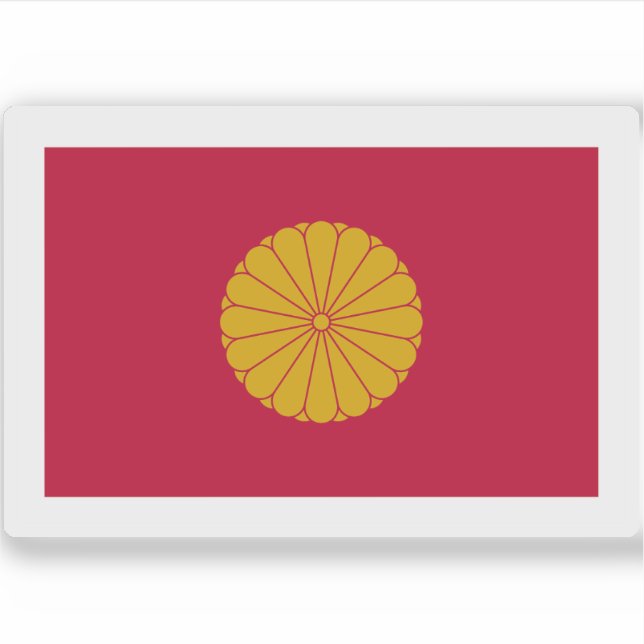Adesivo Bandeira imperial do Japão (1926-presente) (Frente)