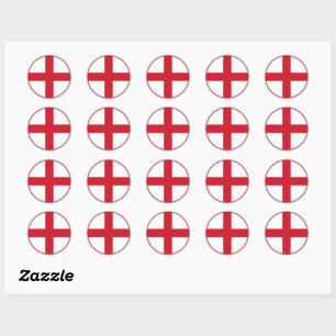 Adesivo Bandeira inglesa de São Jorge