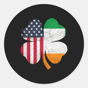 Adesivo Bandeira Irlandesa Americana Bandeira Irlanda Dia 