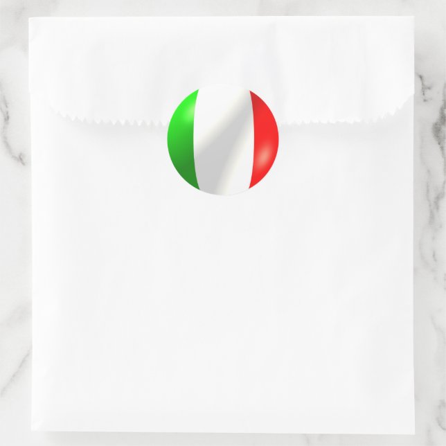 Adesivo Bandeira italiana (Bolsa)