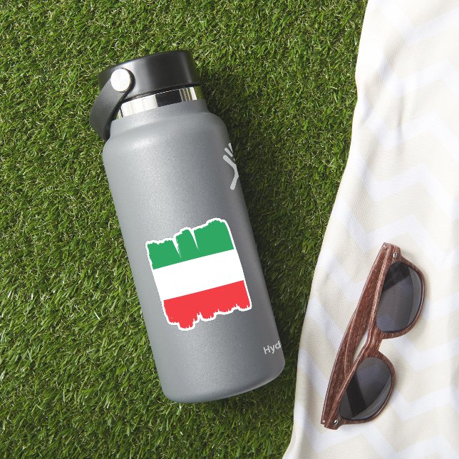 Adesivo Bandeira italiana Itália (HydroFlask Insitu)