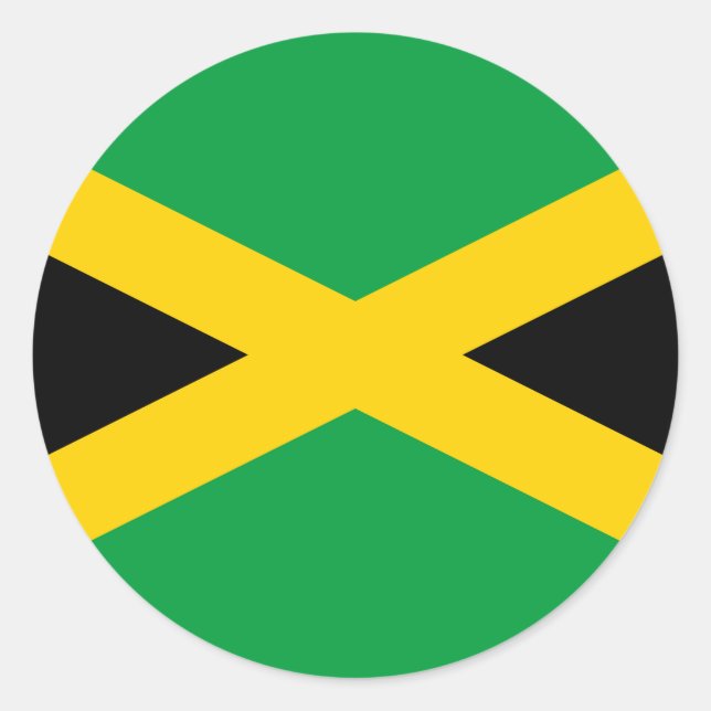 Adesivo Bandeira Jamaica (jamaicana) (Frente)