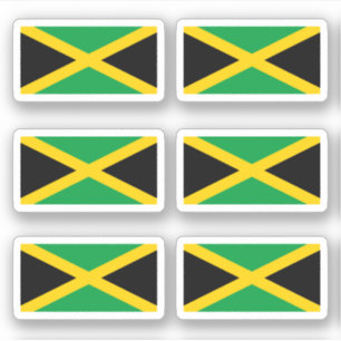 Adesivo bandeira jamaicana