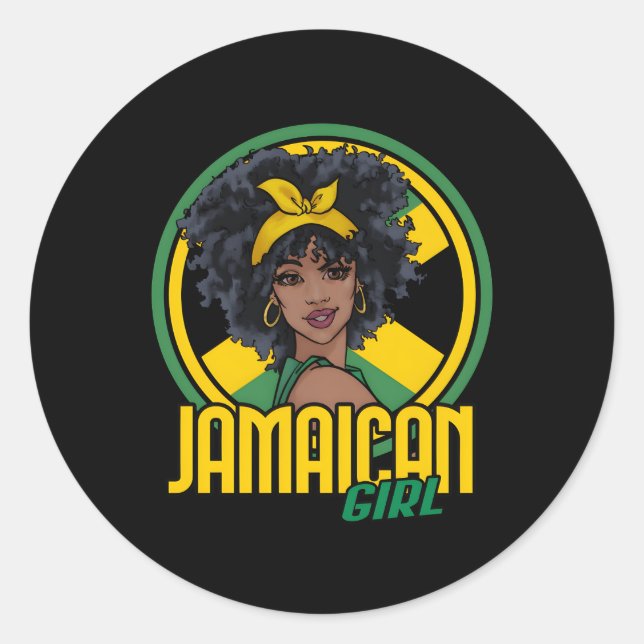 Adesivo bandeira jamaicana (Frente)