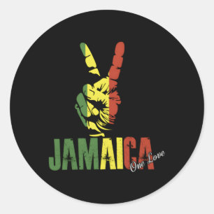 Adesivo Bandeira jamaicana Jamaica Está No Meu Dna
