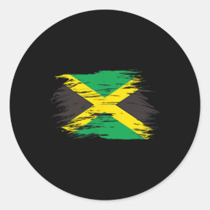 Adesivo Bandeira jamaicana Jamaica Souvenir Love Viagem Va