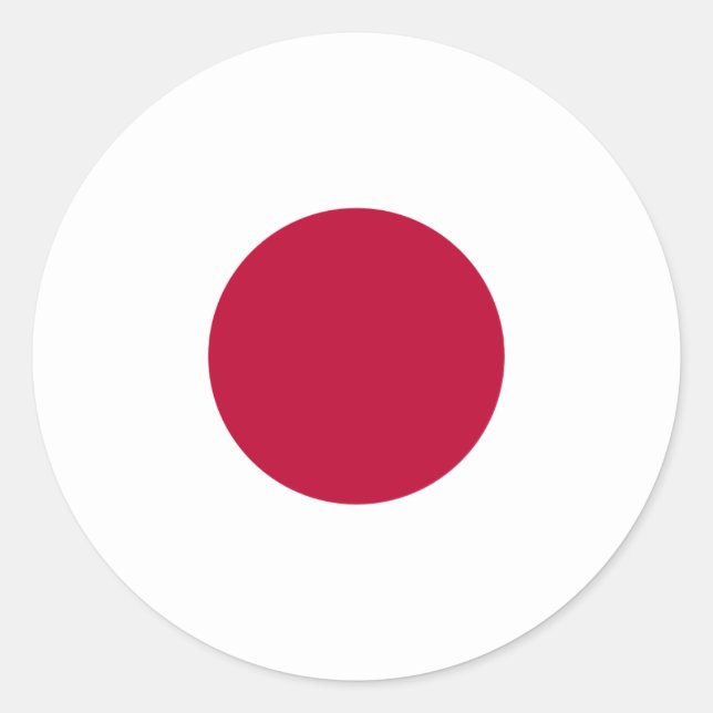 Adesivo Bandeira japonesa, Bandeira do Japão (Frente)