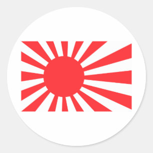 Adesivo Bandeira japonesa do marinho
