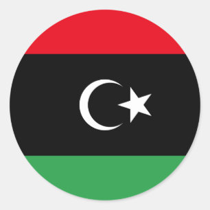Adesivo Bandeira Líbia, Bandeira da Líbia