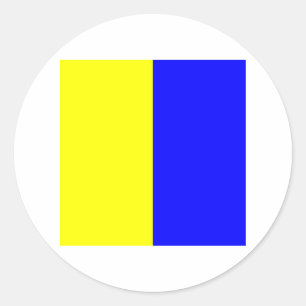 Adesivo Bandeira marinha K