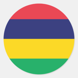 Adesivo Bandeira Maurícia