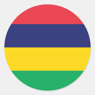 Adesivo Bandeira Maurícia, Bandeira da Maurícia