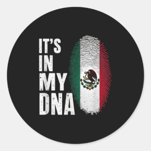 Adesivo Bandeira Mexicana Está No Meu Dna