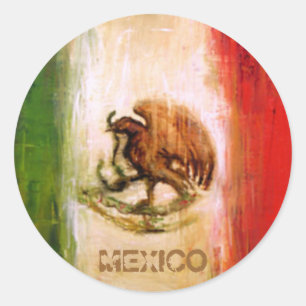 ADESIVO BANDEIRA MEXICANA - ESTILO DE MÉXICO
