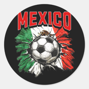 Adesivo bandeira mexicana futebol méxico orgulho copa famí