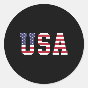 Adesivo Bandeira Nacional Americana 4 De Julho