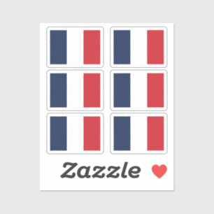 Adesivo Bandeira nacional da França: 6
