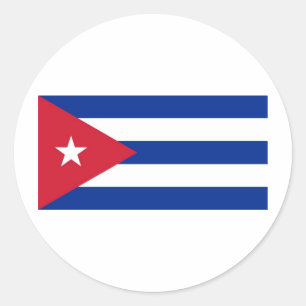 Adesivo Bandeira nacional de Cuba