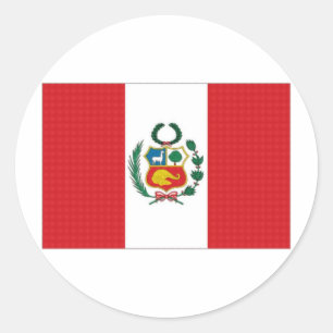 Adesivo Bandeira nacional de Peru