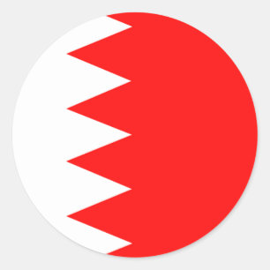 Adesivo Bandeira Nacional do Bahrein