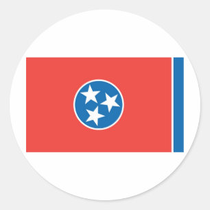 Adesivo Bandeira oficial do estado de Tennessee