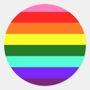 Adesivo Bandeira original do orgulho gay