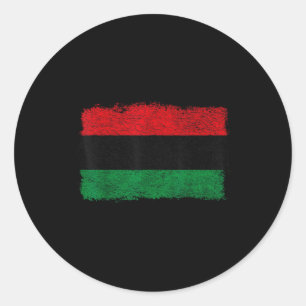 Adesivo Bandeira pan-africana banner de libertação negra p