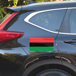 Adesivo bandeira pan-africana, história negra afro-america