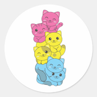 Adesivo Bandeira Pansexual Orgulho Pansexual Lgbtq Cute Ca