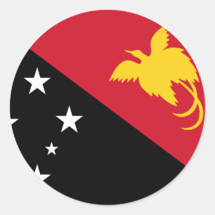 Adesivo Bandeira Papua Nova Guiné