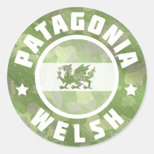 Adesivo Bandeira Patagonia Welsh Camo