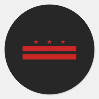 Adesivo Bandeira Patriótica Do Estado De Washington Dc