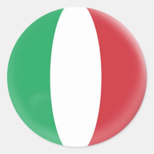 Adesivo bandeira pequena do italiano de Italia de 20