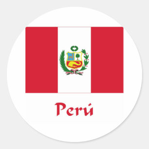 Adesivo Bandeira peruana