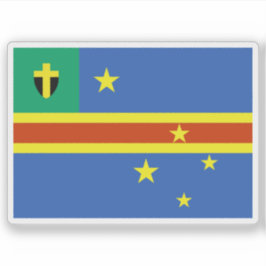 Adesivo Bandeira pessoas de Vanuatu do Sul, Melanésia, Oce
