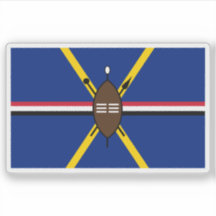 Bandeira pessoas Matabele (Norte Ndebele), Zimbabu